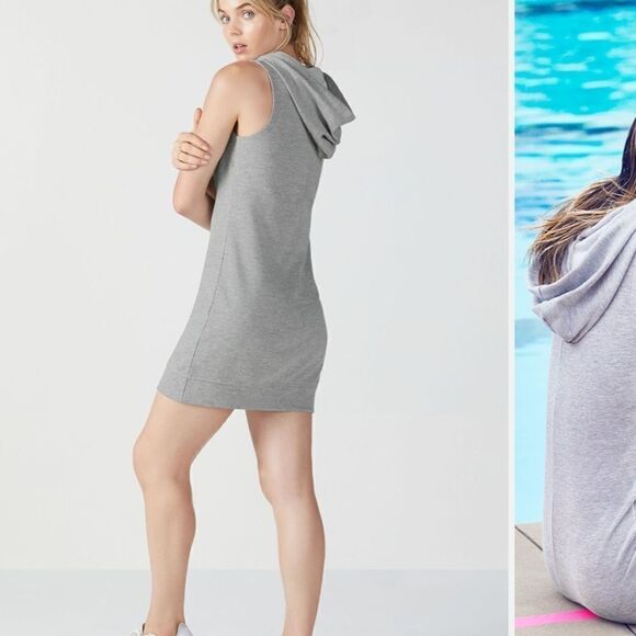 Fabletics Yukon Sleeveless Dress Size XS Gray - Picture 10 of 12